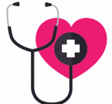heart and stethescope icon